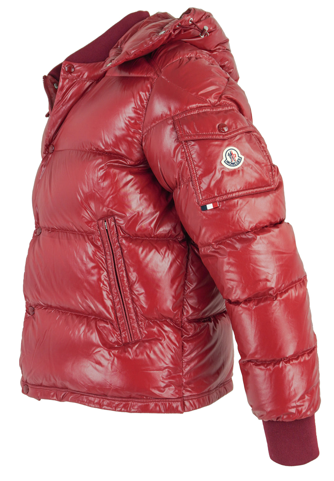 Moncler Grenoble Maljasset Down Jacket in Red - Discounts on Moncler at UAL