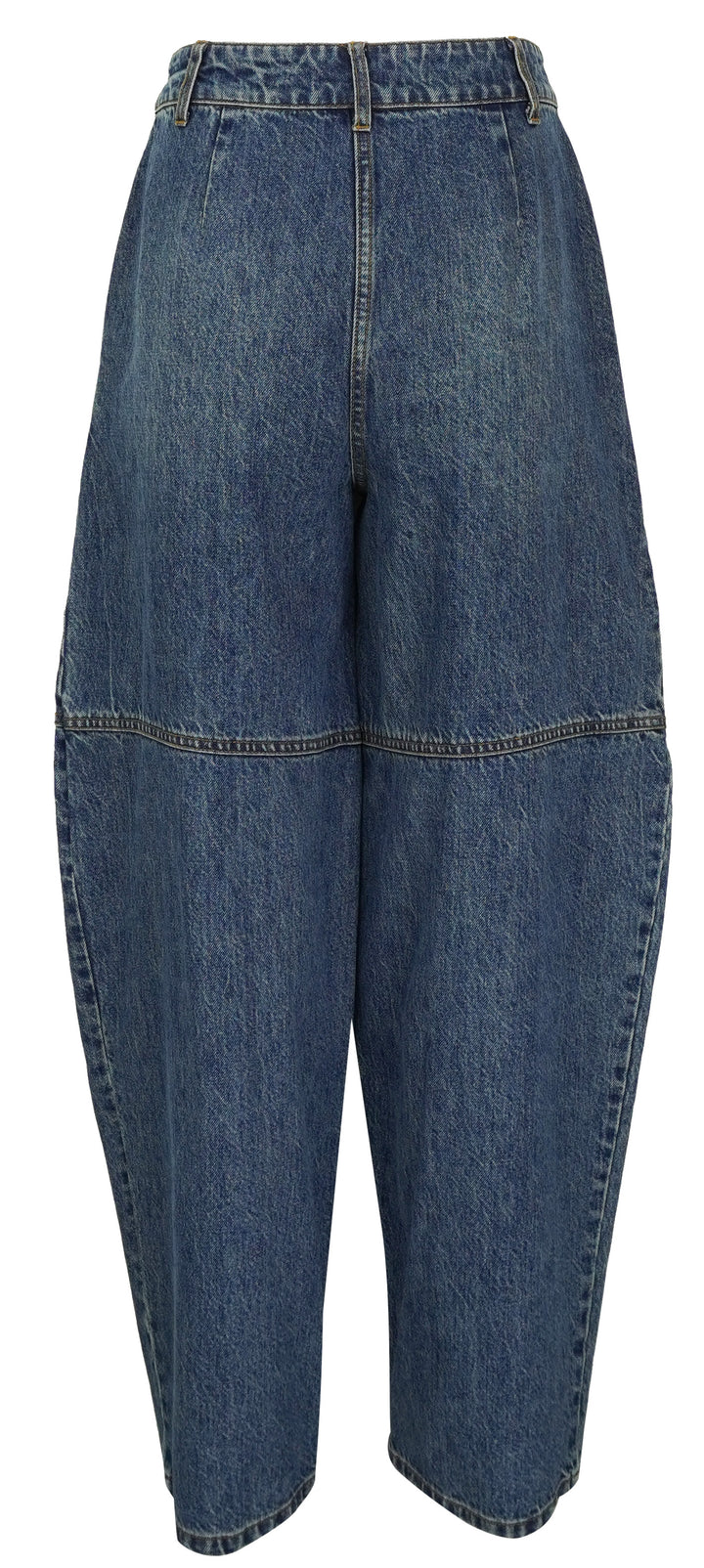 CO High Waist Balloon Denim Pants in Indigo