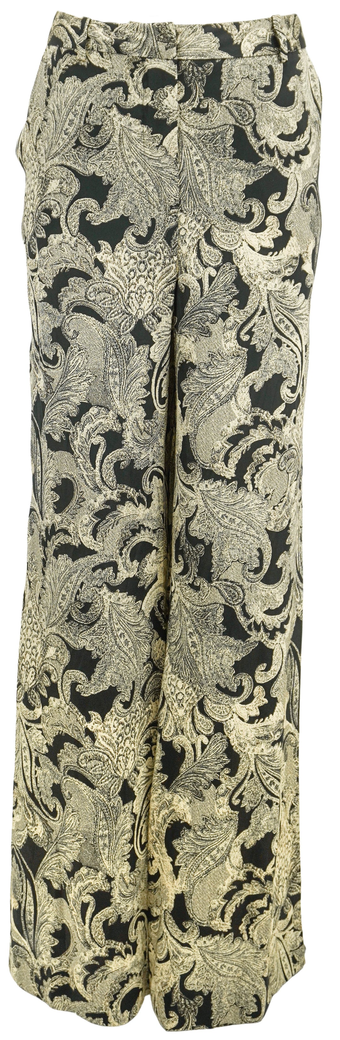 L'Agence Pilar Pants in Black/Gold - Discounts on L'Agence at UAL
