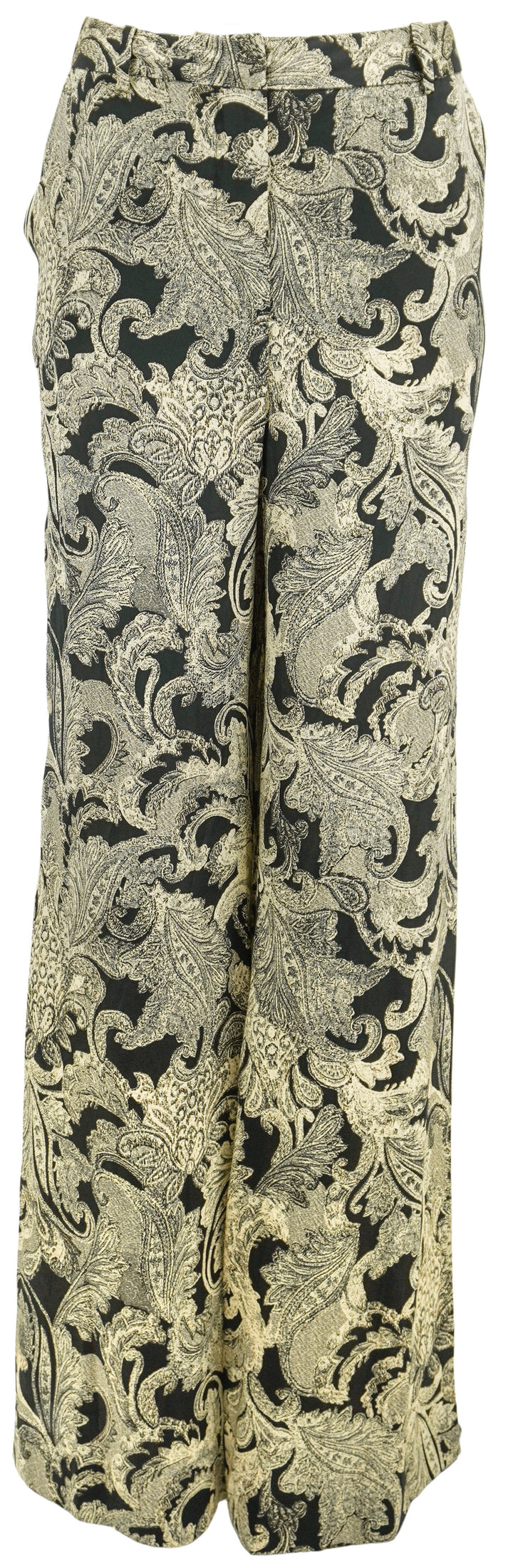 L'Agence Pilar Pants in Black/Gold - Discounts on L'Agence at UAL
