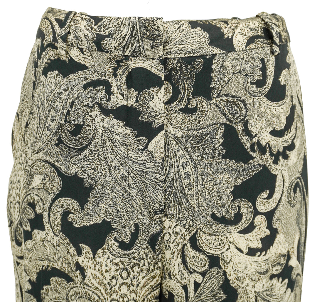 L'Agence Pilar Pants in Black/Gold - Discounts on L'Agence at UAL