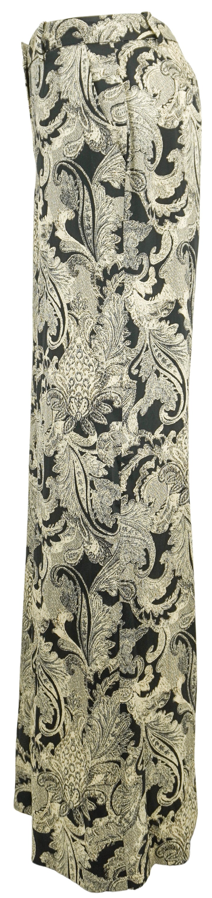 L'Agence Pilar Pants in Black/Gold - Discounts on L'Agence at UAL