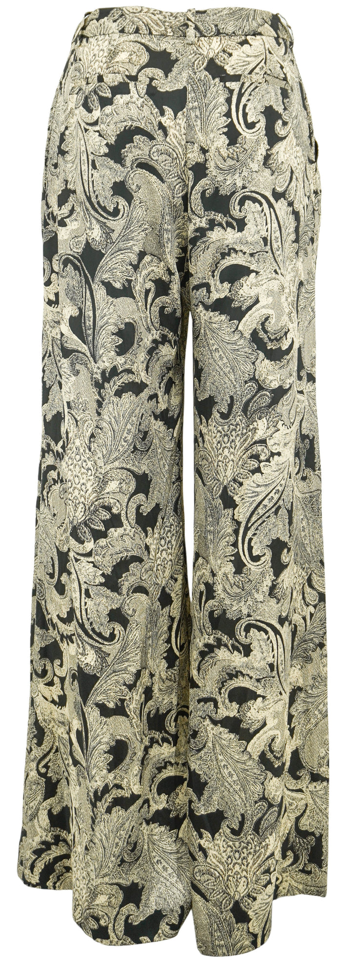L'Agence Pilar Pants in Black/Gold - Discounts on L'Agence at UAL
