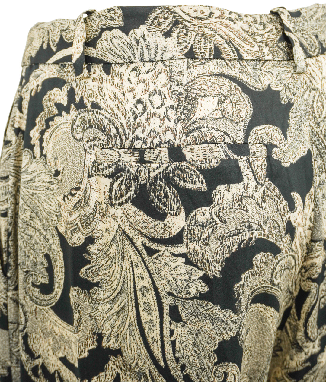 L'Agence Pilar Pants in Black/Gold - Discounts on L'Agence at UAL