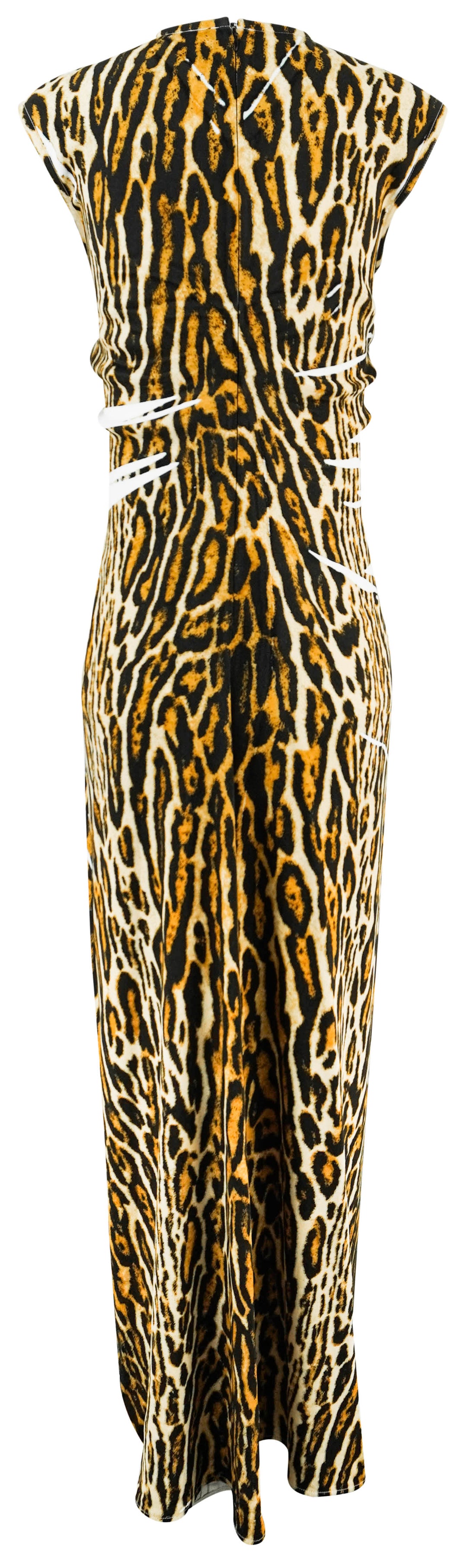 Proenza Schouler Printed Crepe Dress in Ocelot - Discounts on Proenza Schouler at UAL