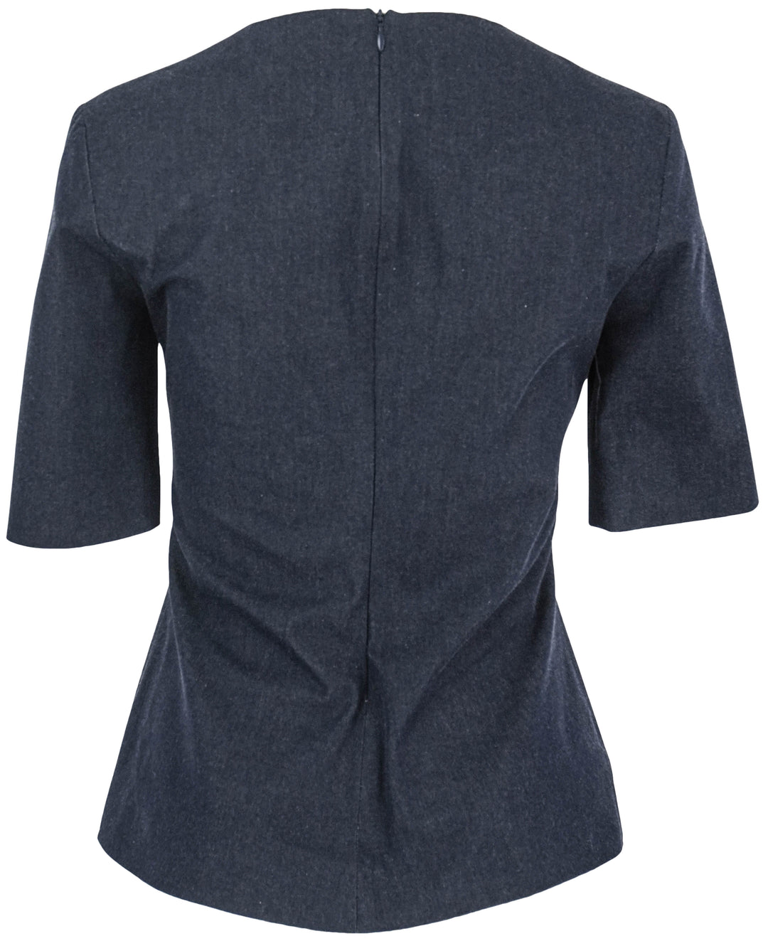 Rosetta Getty Stretch Twill Tee Shirt in Blue Denim - Discounts on Rosetta Getty at UAL