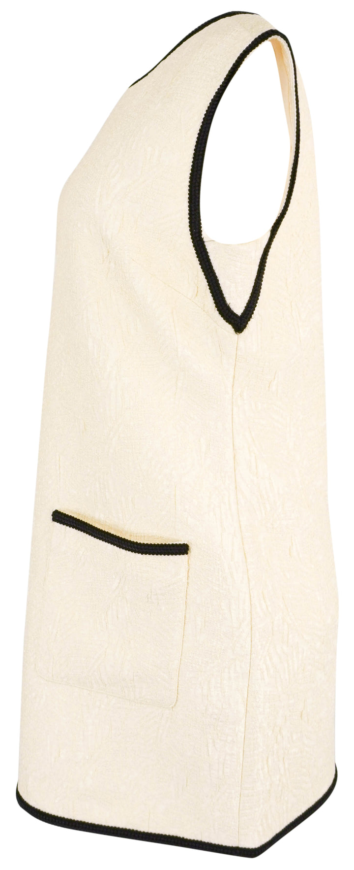 Veronica Beard Ravena Sleeveless Mini Shift Dress in White - Discounts on Veronica Beard at UAL