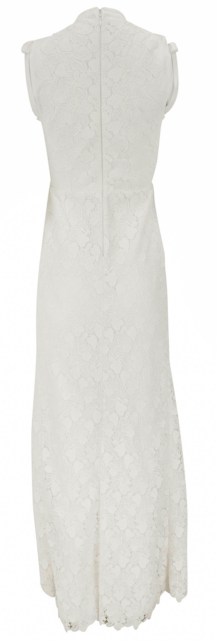 Giambattista Valli Macrame Maxi Dress in White - Discounts on Giambattista Valli at UAL