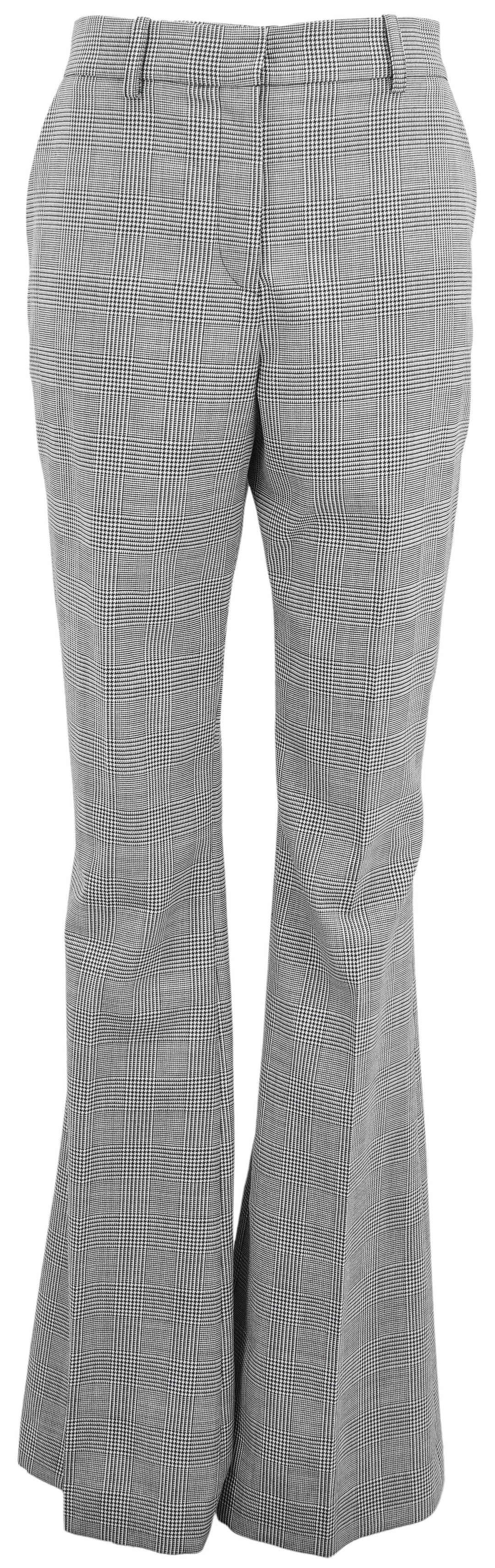 Balmain Houndstooth Trousers in Black and White - Discounts on Balmain at UAL