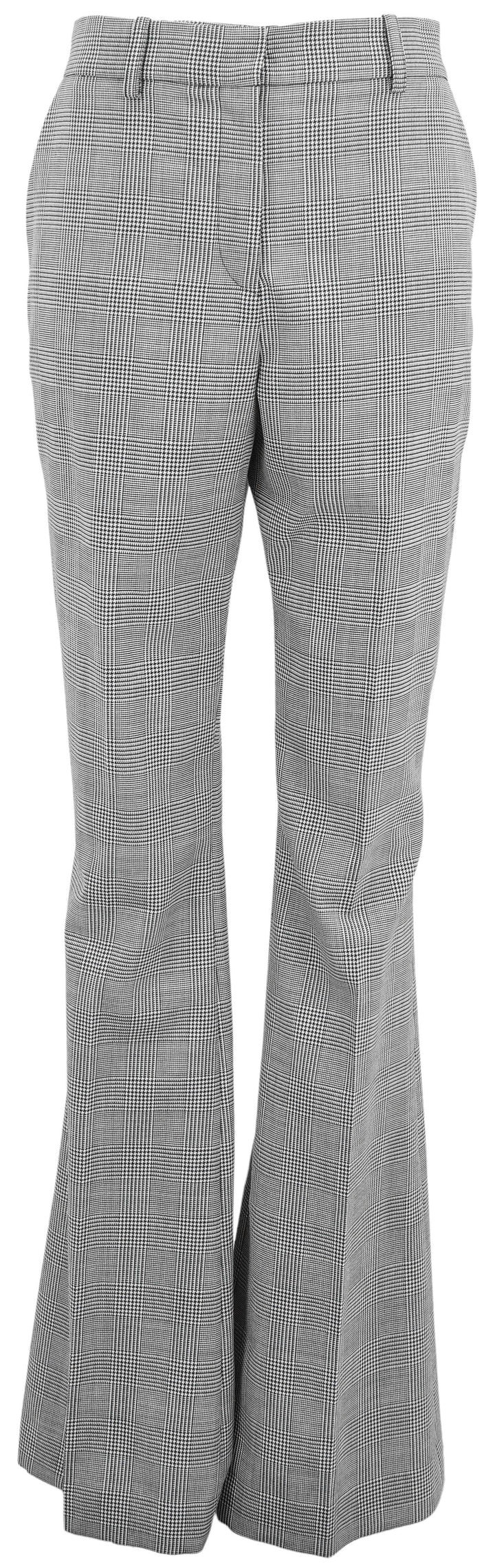 Balmain Houndstooth Trousers in Black and White - Discounts on Balmain at UAL