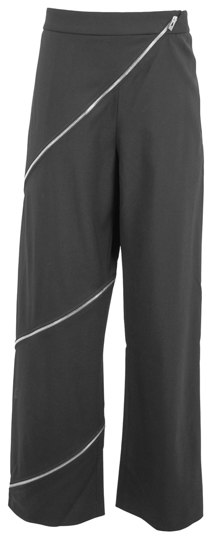 Alaïa Spiral Zipper Pants in Black - Discounts on Alaïa at UAL