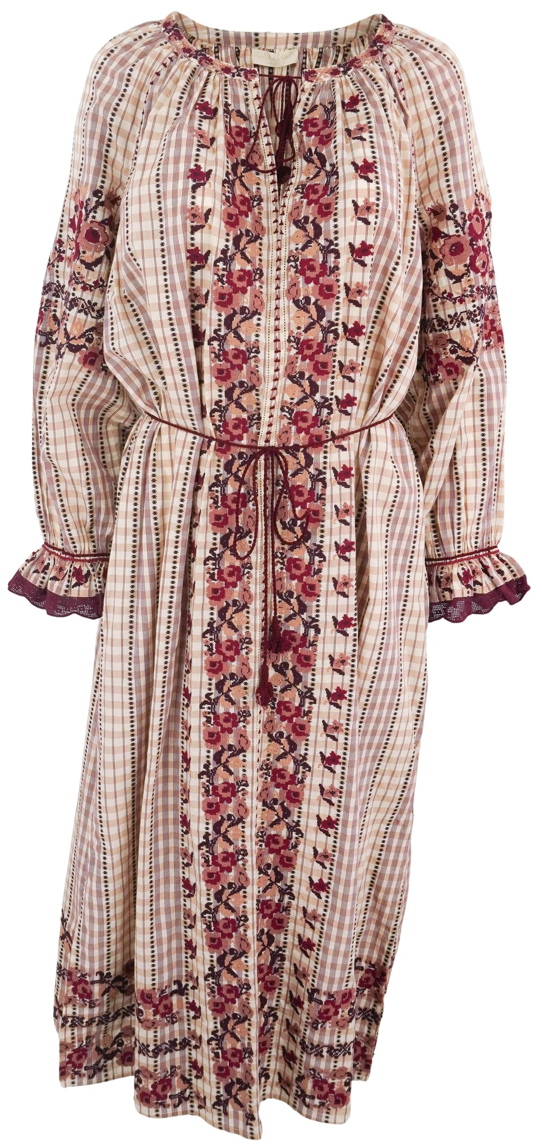 Ulla Johnson Filia Dress in Madras - Discounts on Ulla Johnson at UAL