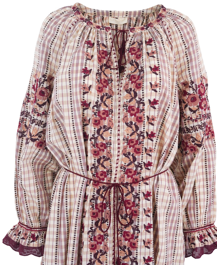 Ulla Johnson Filia Dress in Madras - Discounts on Ulla Johnson at UAL