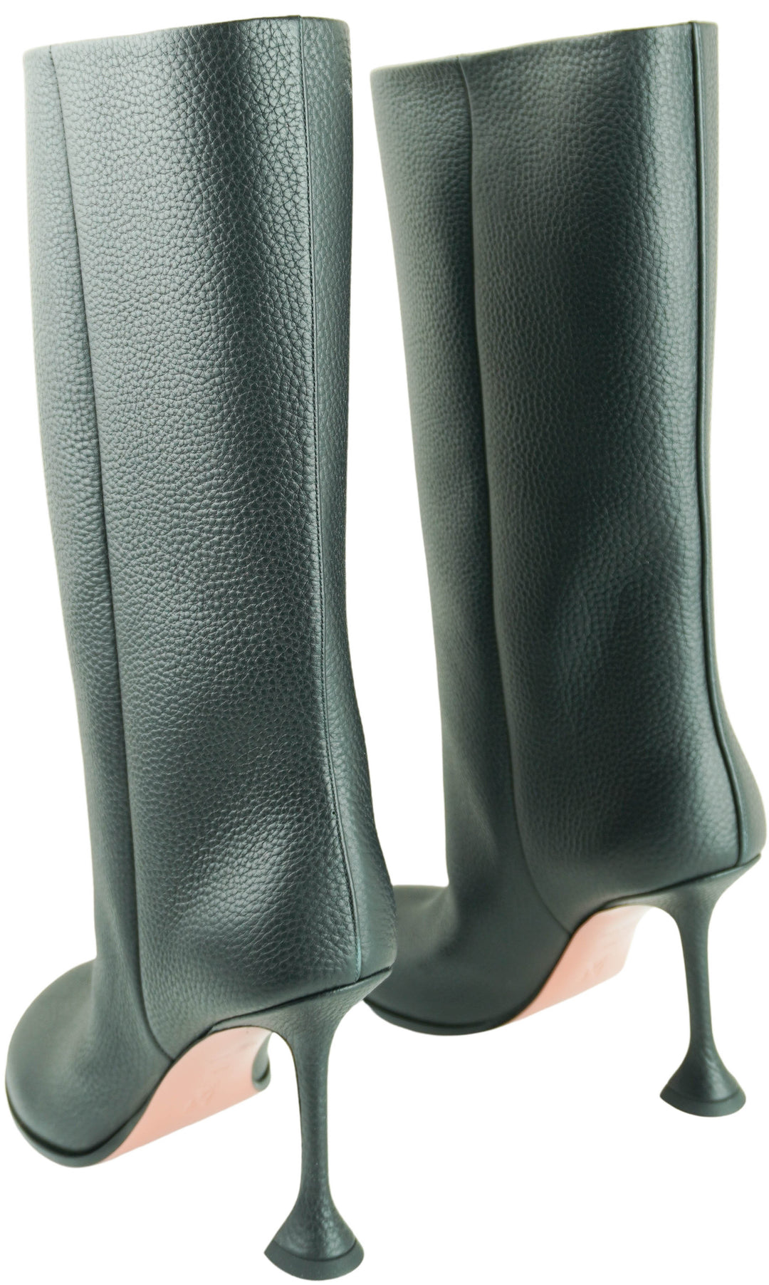 Amina Muaddi Liya Boots in Black - Discounts on Amina Muaddi at UAL