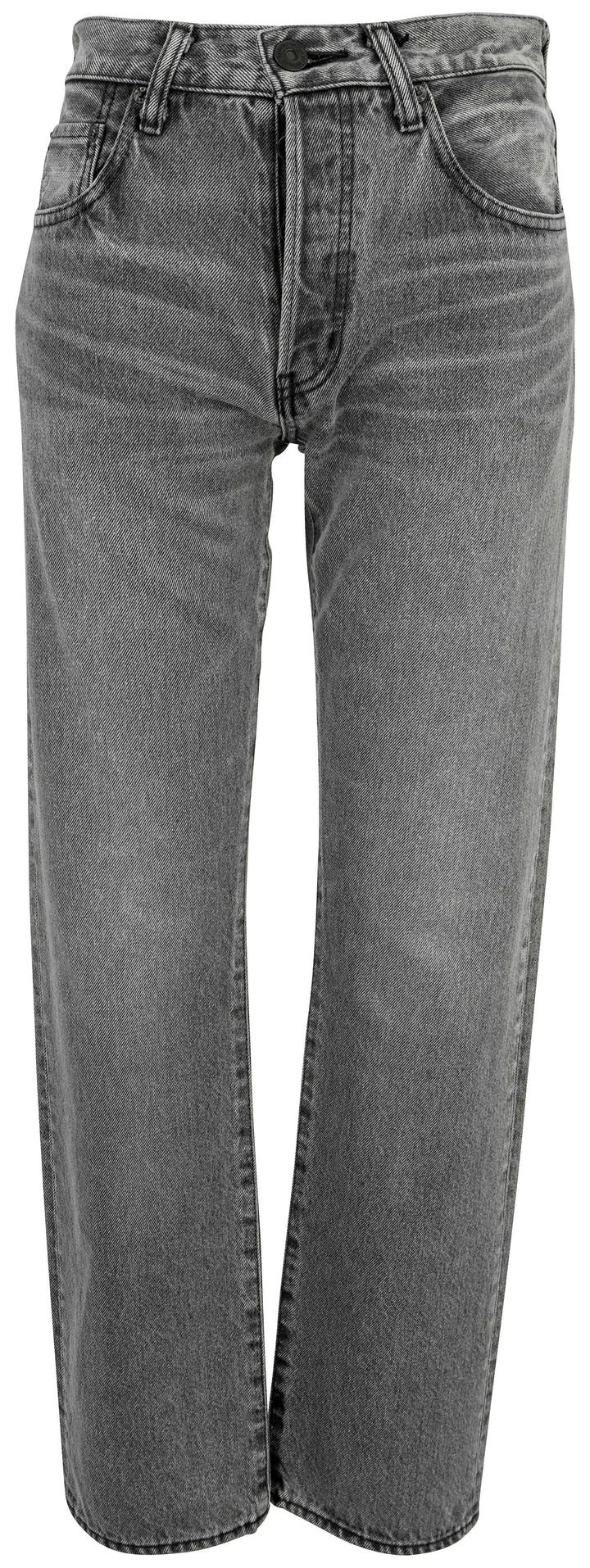 Moussy Boothbay Straight Denim in Black - Discounts on Moussy at UAL