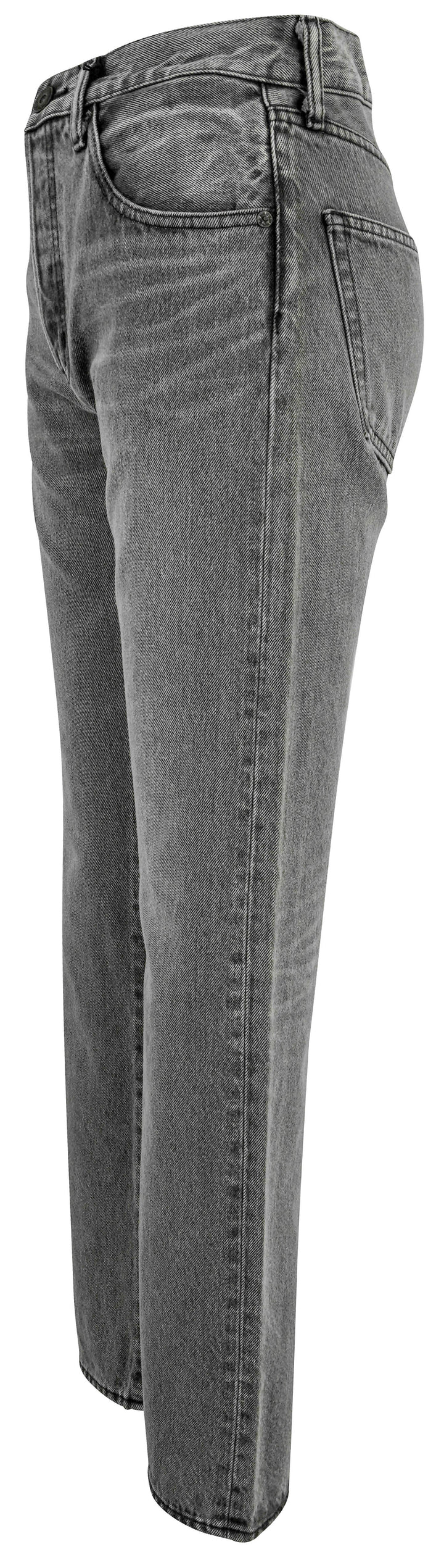 Moussy Boothbay Straight Denim in Black - Discounts on Moussy at UAL