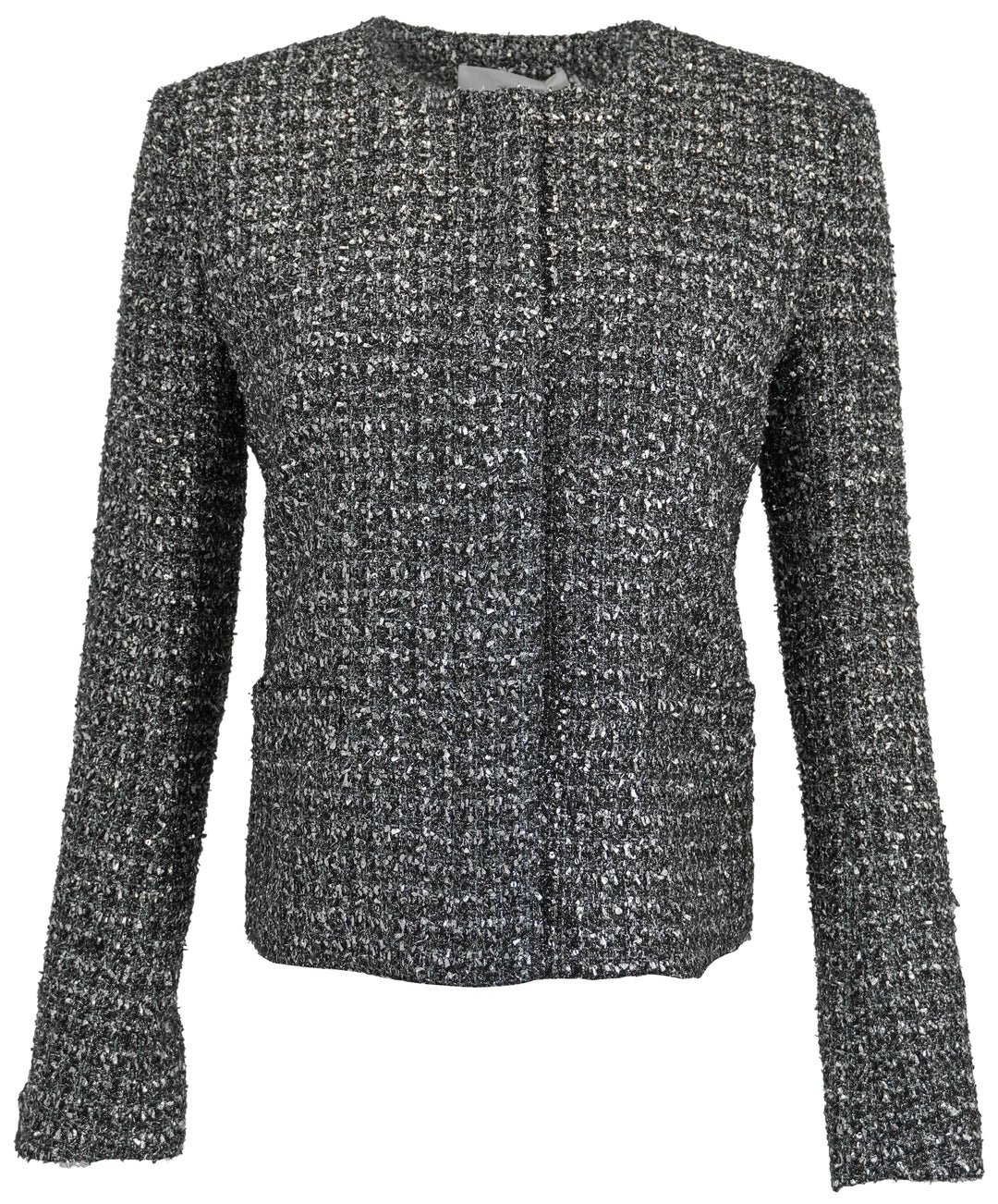 Maria McManus Shrunken Jacket in Silver/Black - Discounts on Maria McManus at UAL