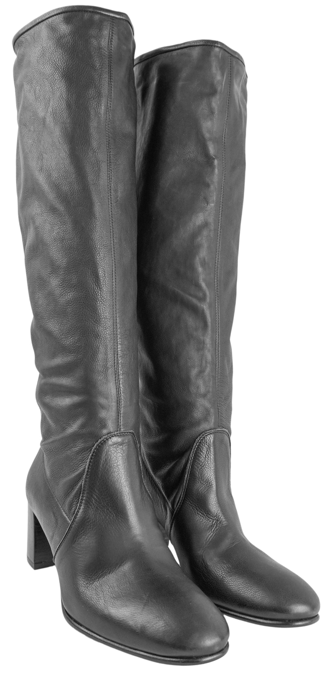 Pedro García Leather Xantia Boots in Black - Discounts on Pedro García at UAL