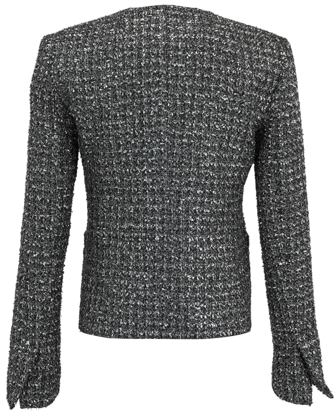 Maria McManus Shrunken Jacket in Silver/Black - Discounts on Maria McManus at UAL