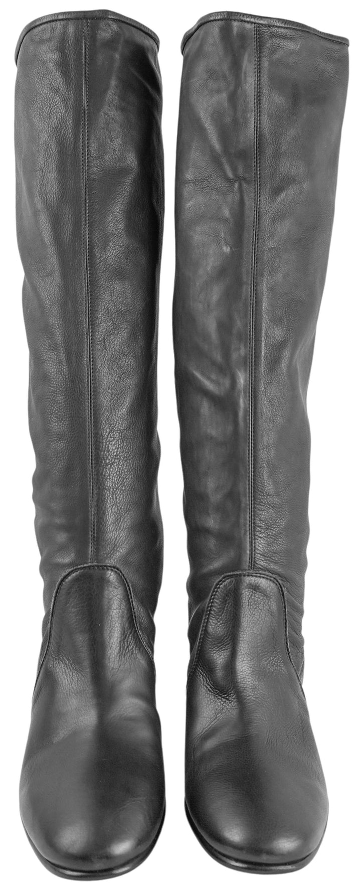 Pedro García Leather Xantia Boots in Black - Discounts on Pedro García at UAL