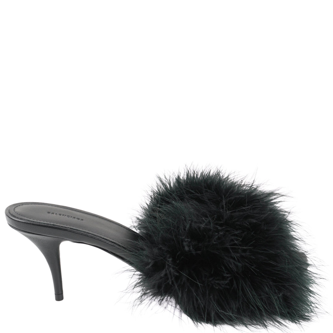 Balenciaga Boudoir Heels in Black - Discounts on Balenciaga at UAL