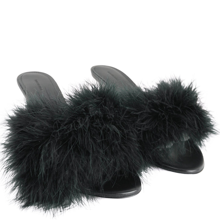 Balenciaga Boudoir Heels in Black - Discounts on Balenciaga at UAL
