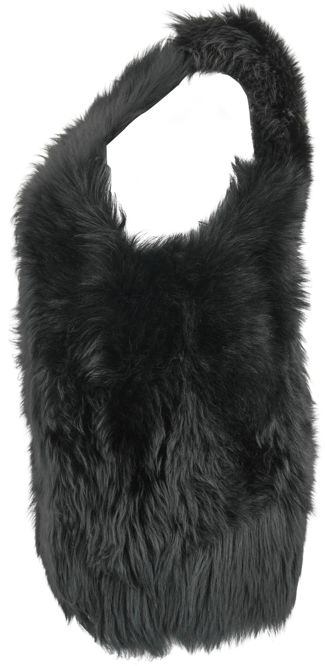 Proenza Schoulder Fur Vest in Black