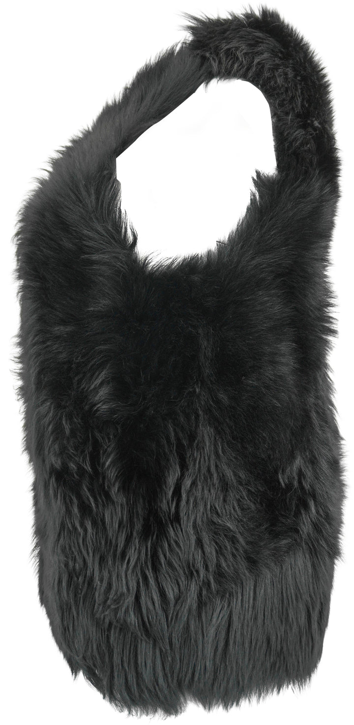 Proenza Schoulder Fur Vest in Black