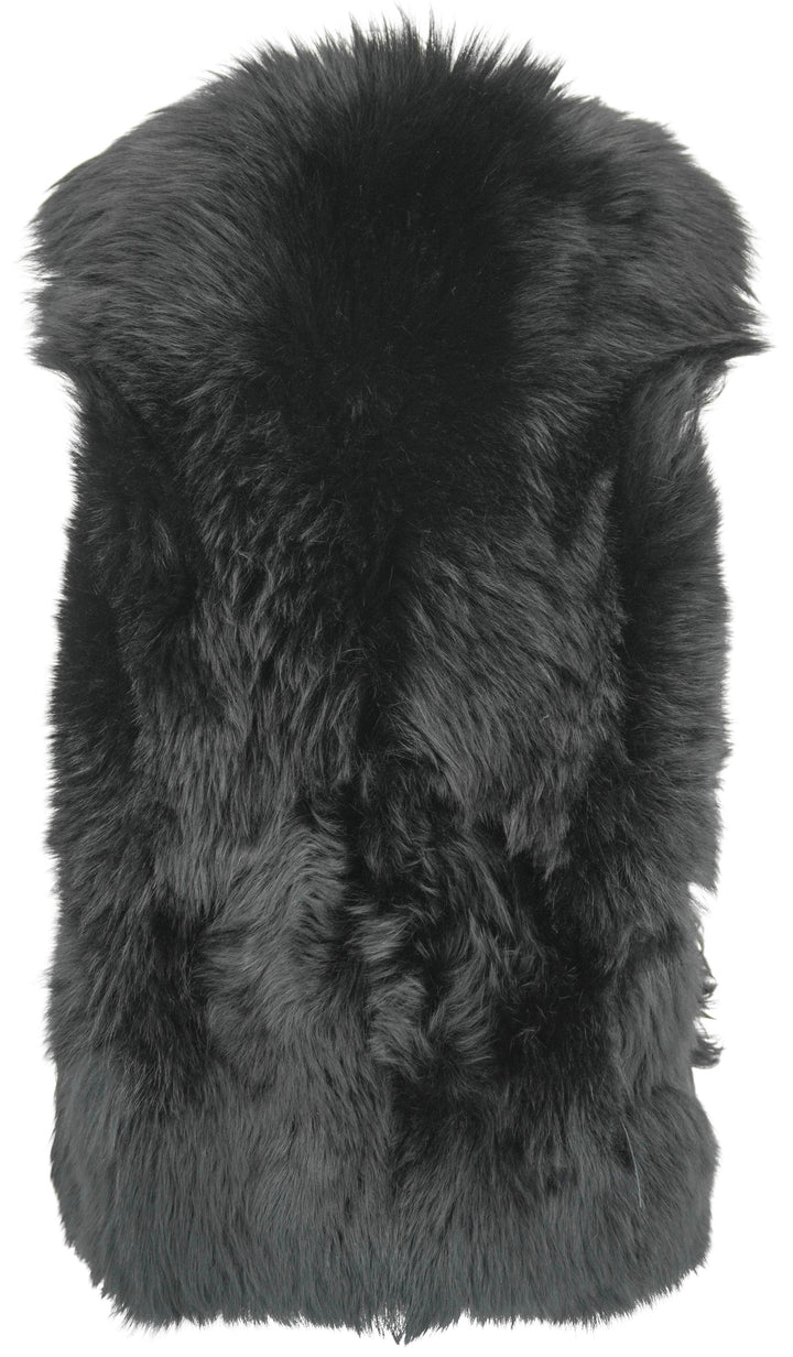 Proenza Schoulder Fur Vest in Black