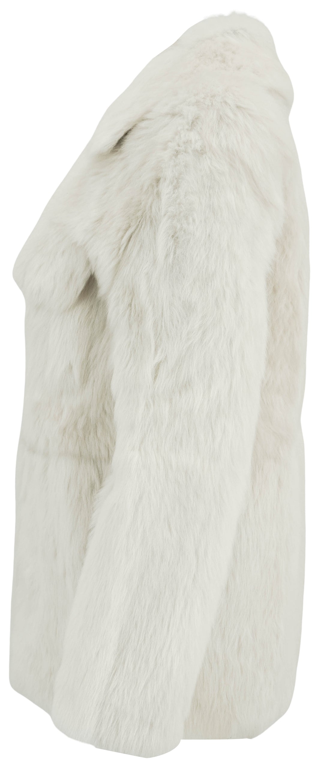 Khaite Fur Jacket in Cream