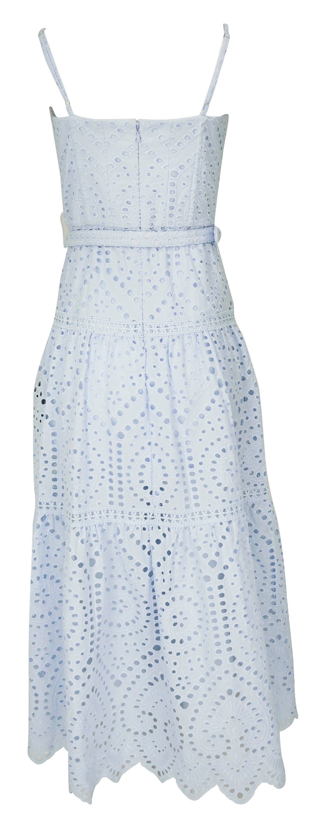 Generation Love Zuria Cotton Eyelet Maxi Dress in Opal - Discounts on Generation Love at UAL