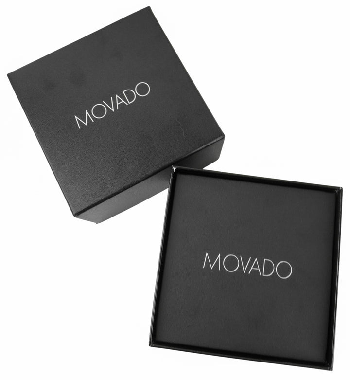 Movado Silhouette Watch in Leather and Gold - Discounts on Movado at UAL
