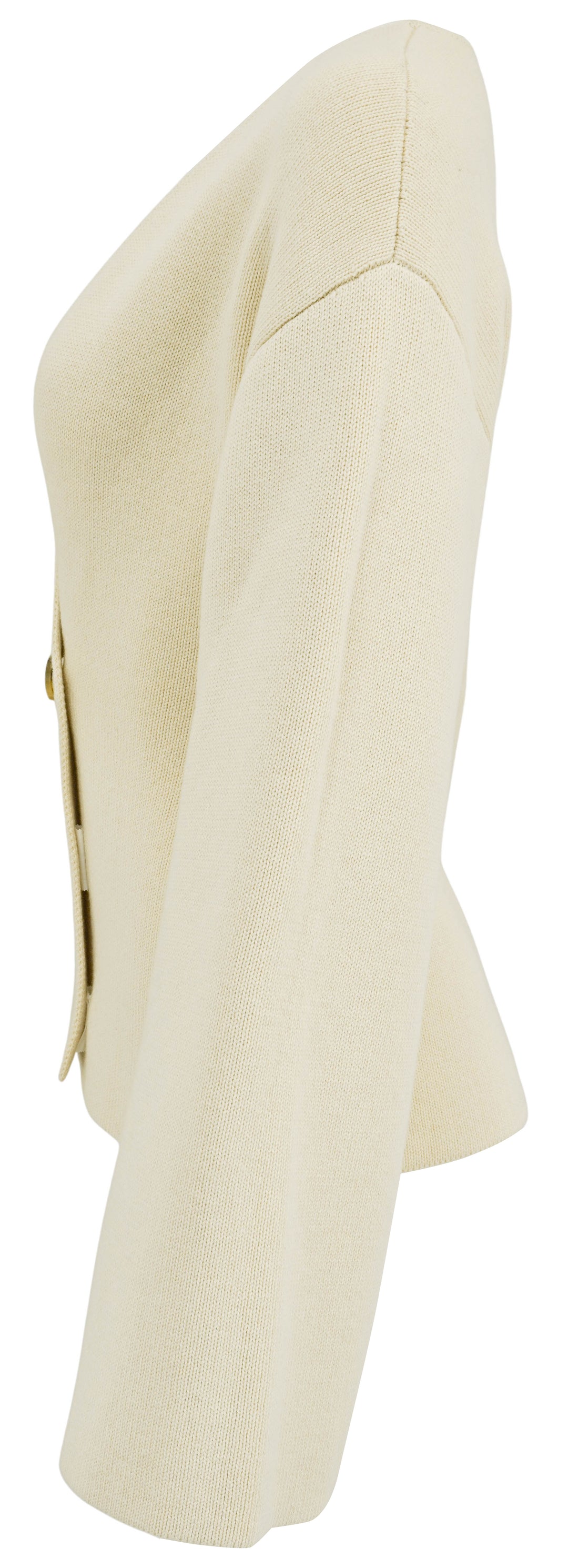 By Malene Birger Button Front Cardigan in Cream