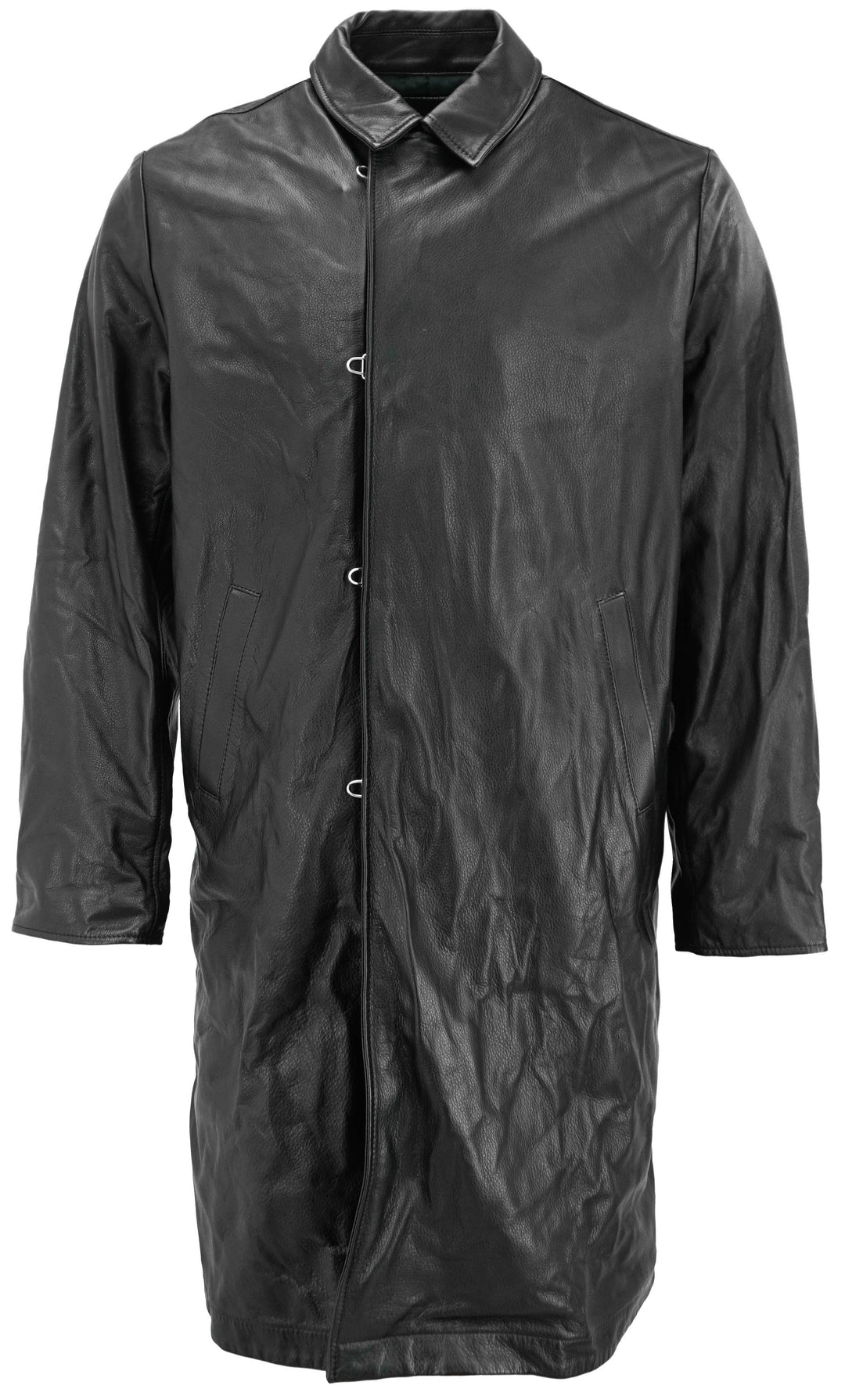 Undercover Leather Jacker in Black - Discounts on Undercover at UAL