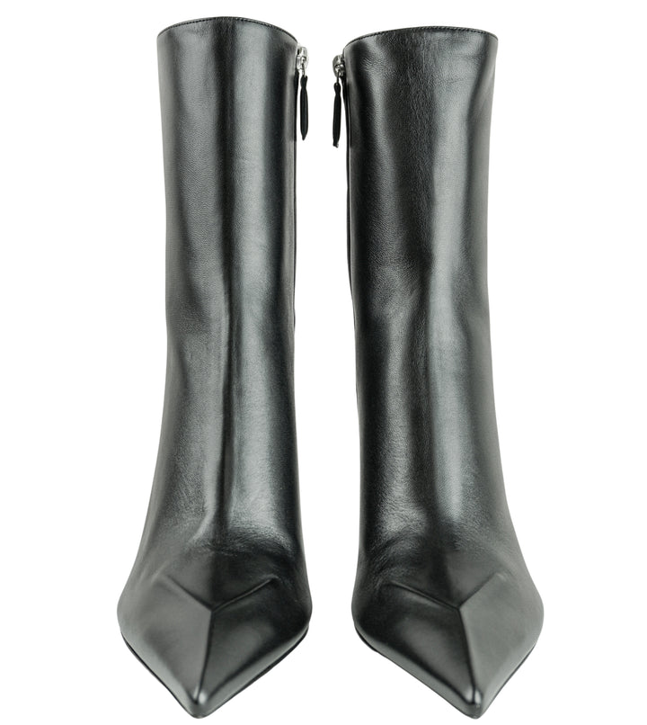 Amina Muaddi Christine Bootie in Black - Discounts on Amina Muaddi at UAL