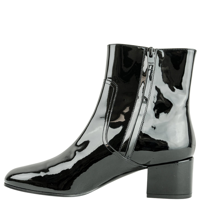 Celine Les Bottes Triomphe Ankle Boots in Black - Discounts on Celine at UAL