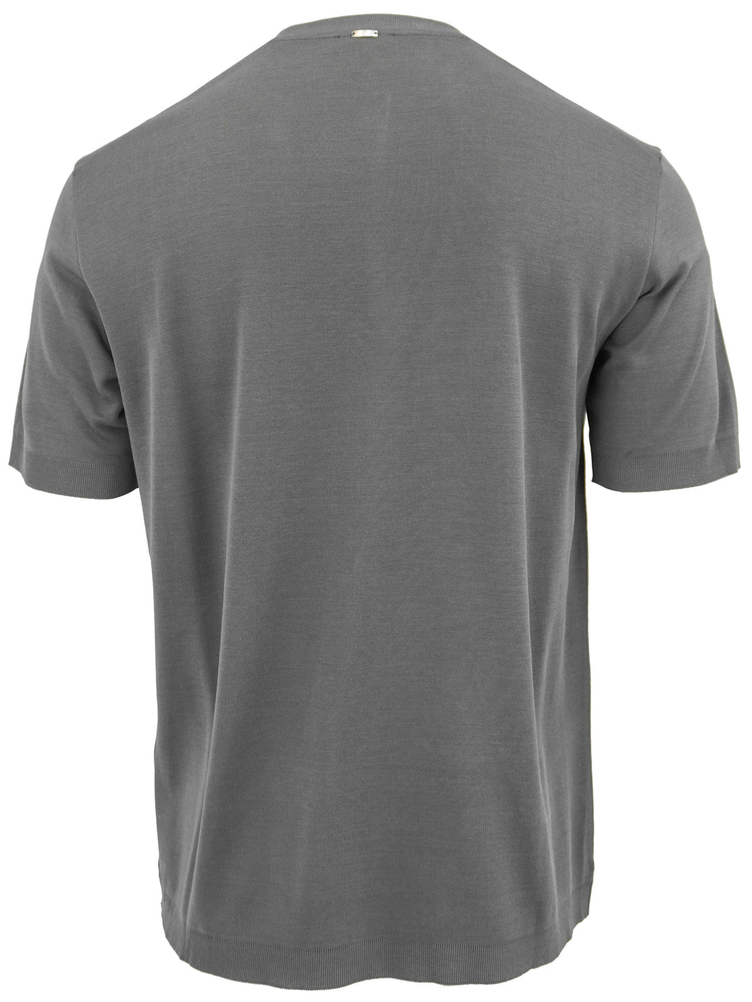 Herno Jersey Tee Shirt in Grey - Discounts on Herno at UAL