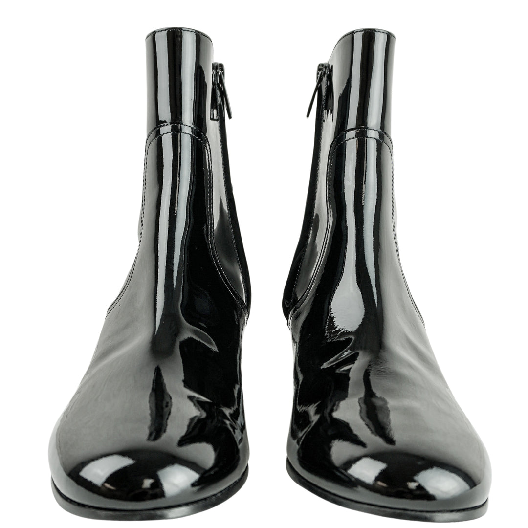 Celine Les Bottes Triomphe Ankle Boots in Black - Discounts on Celine at UAL