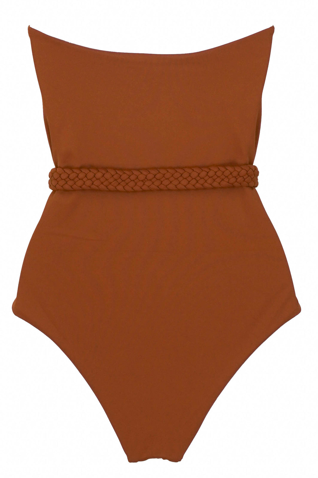 Johanna Ortiz The Classic One Piece Swimsuit in Marsala