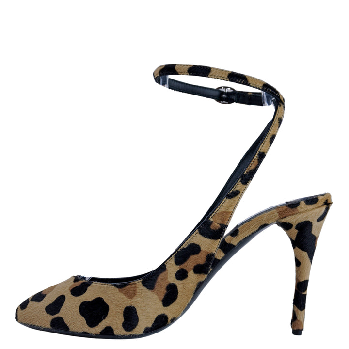Alaïa Hide Slingback Heels in Leopard - Discounts on Alaïa at UAL