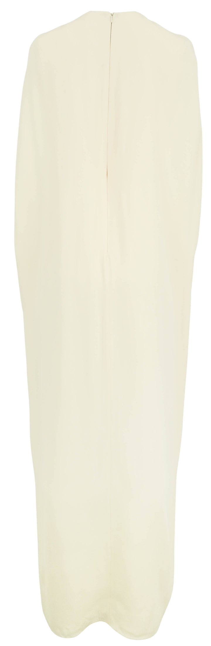Erdem Embellished Cady Cape Gown in Cream