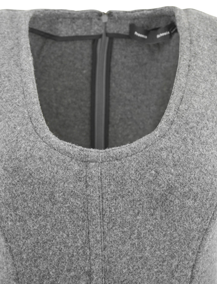 Proenza Schouler Delilah Dress in Dark Grey