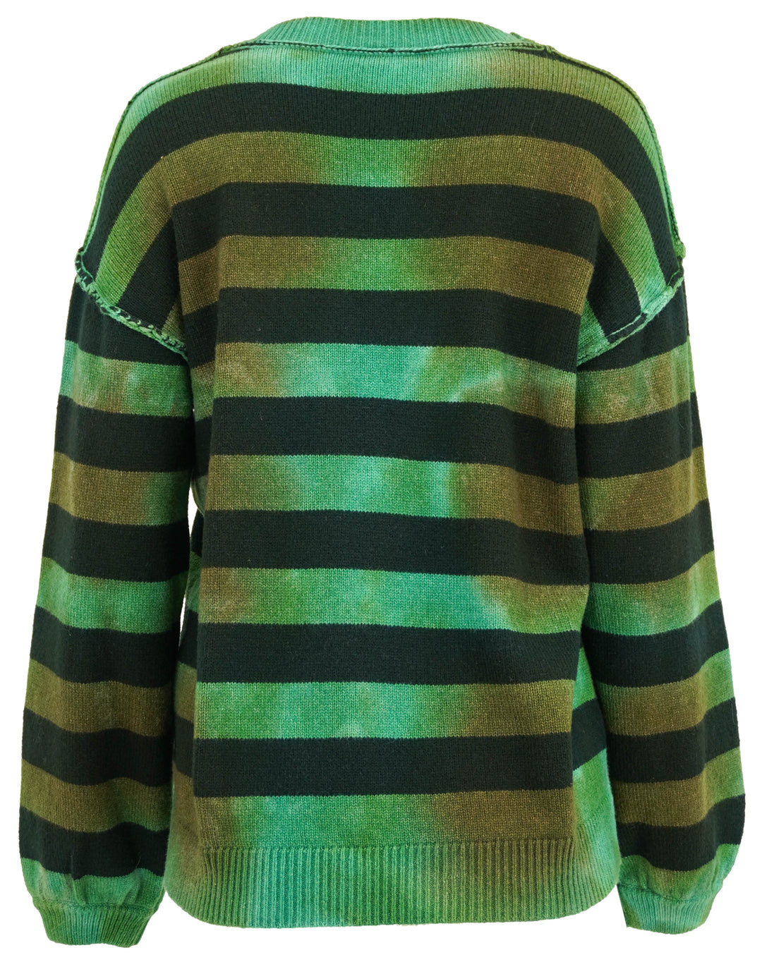 Raquel Allegra Striped Cardigan in Forstripe