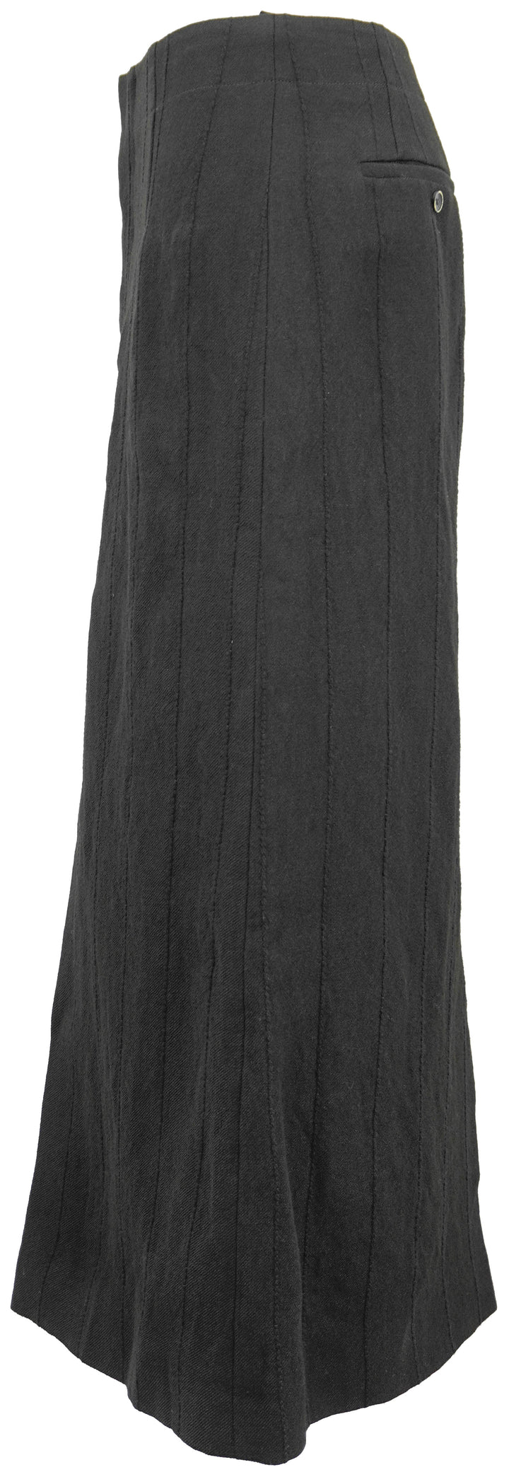 Uma Wang Tacna Gauche Skirt in Black - Discounts on Uma Wang at UAL
