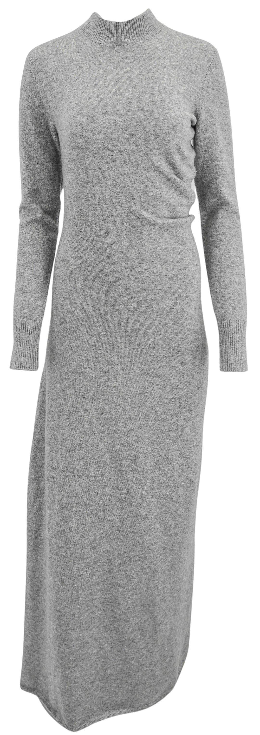 Proenza Schouler Annette Sweater Dress in Light Grey
