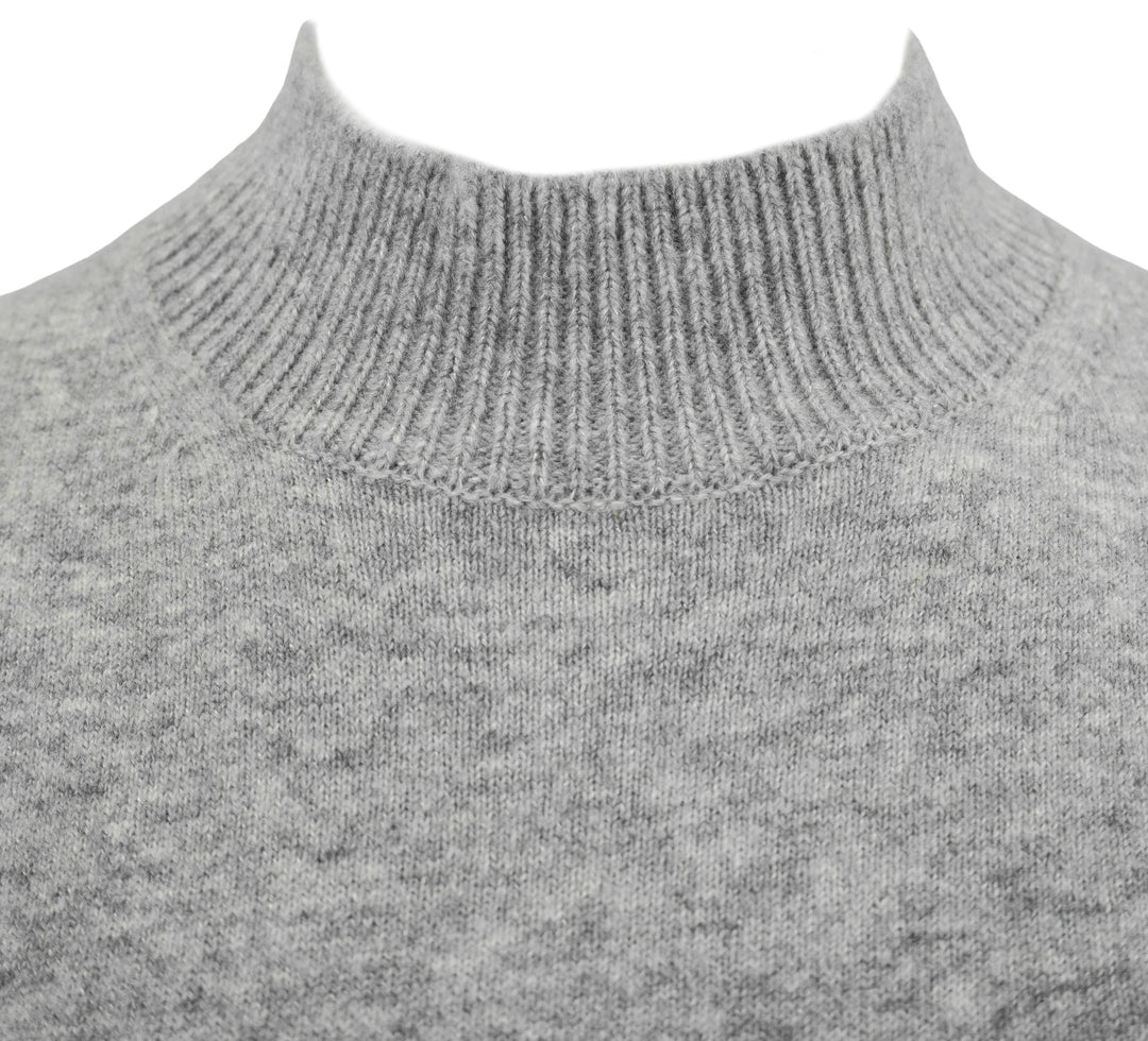 Proenza Schouler Annette Sweater Dress in Light Grey