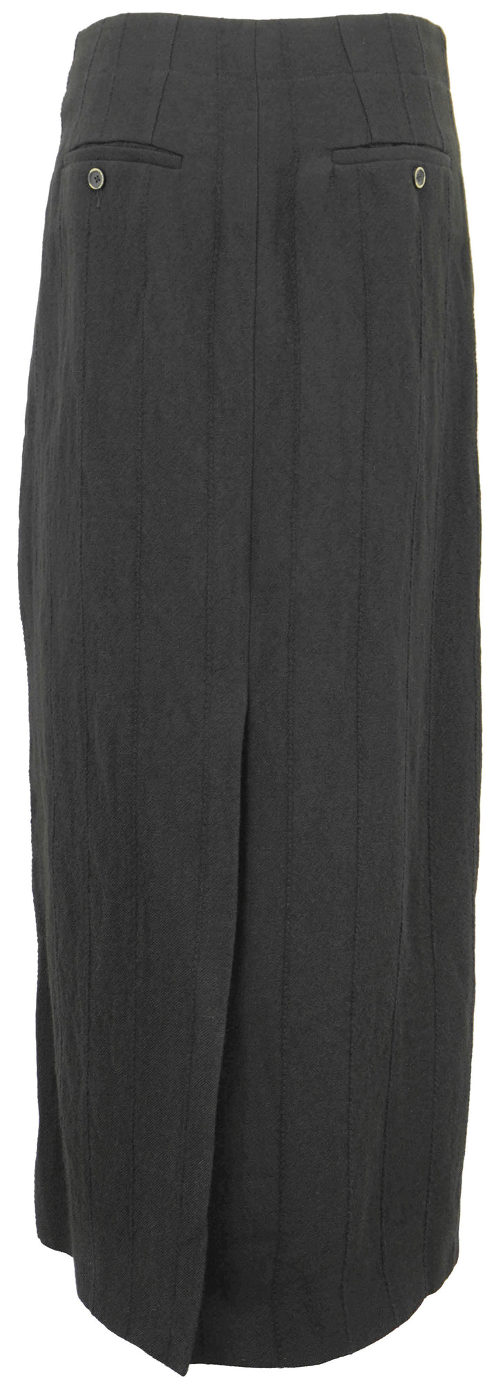 Uma Wang Tacna Gauche Skirt in Black - Discounts on Uma Wang at UAL