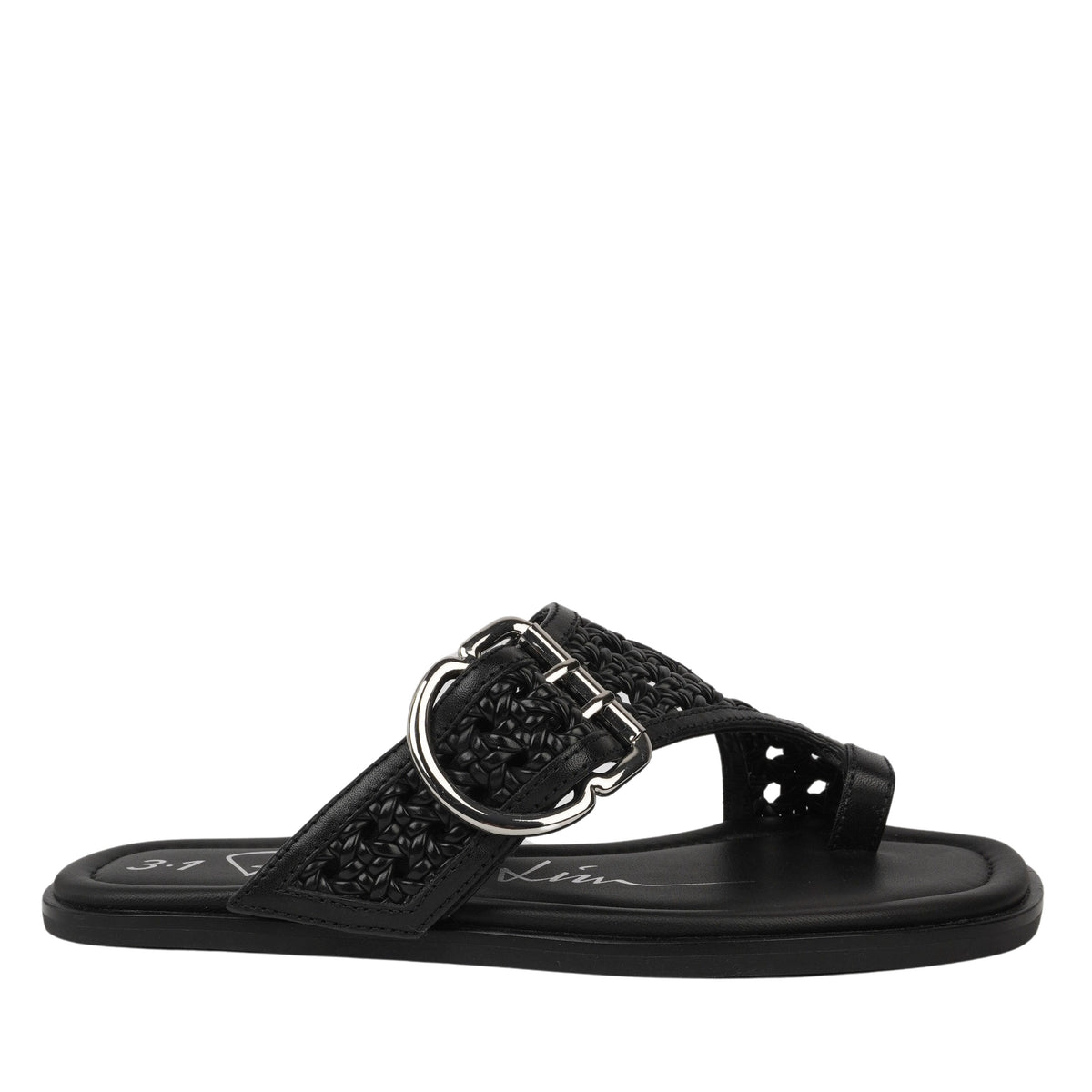 Phillip Lim Macrame Sandals in Black - Discounts on Phillip Lim at UAL