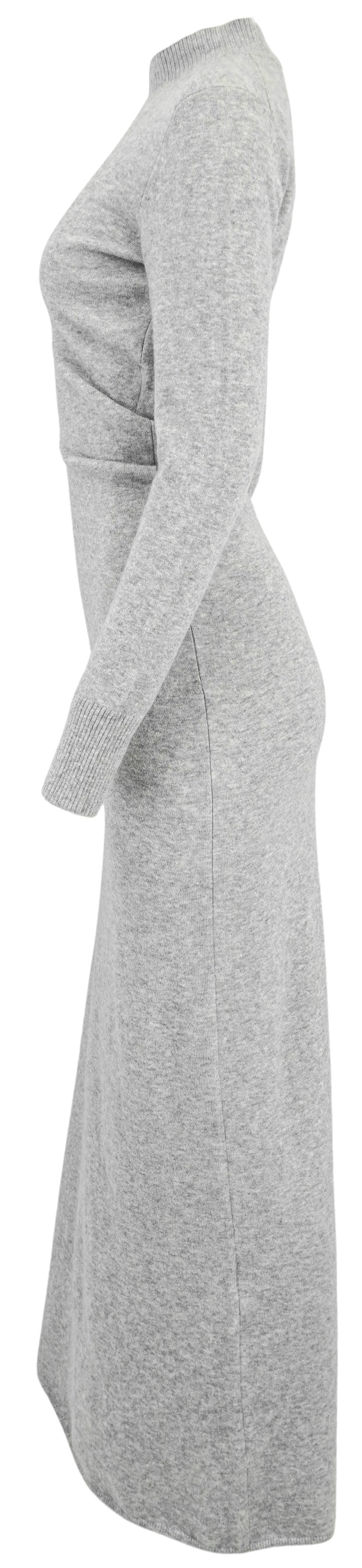 Proenza Schouler Annette Sweater Dress in Light Grey