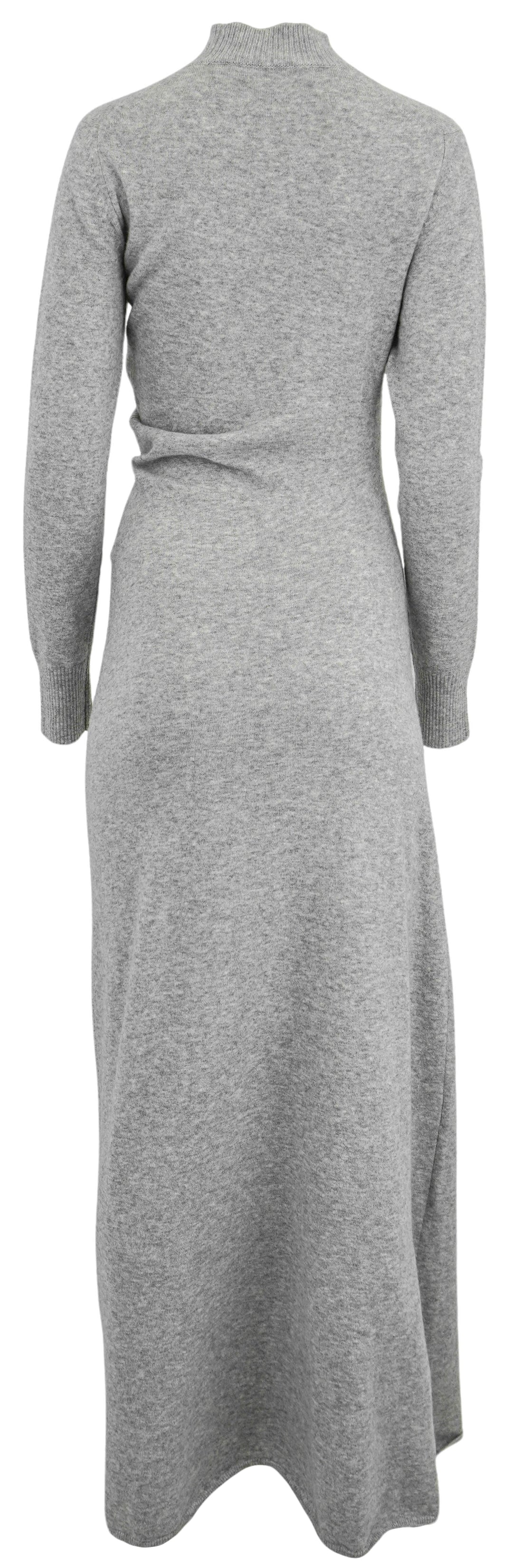 Proenza Schouler Annette Sweater Dress in Light Grey